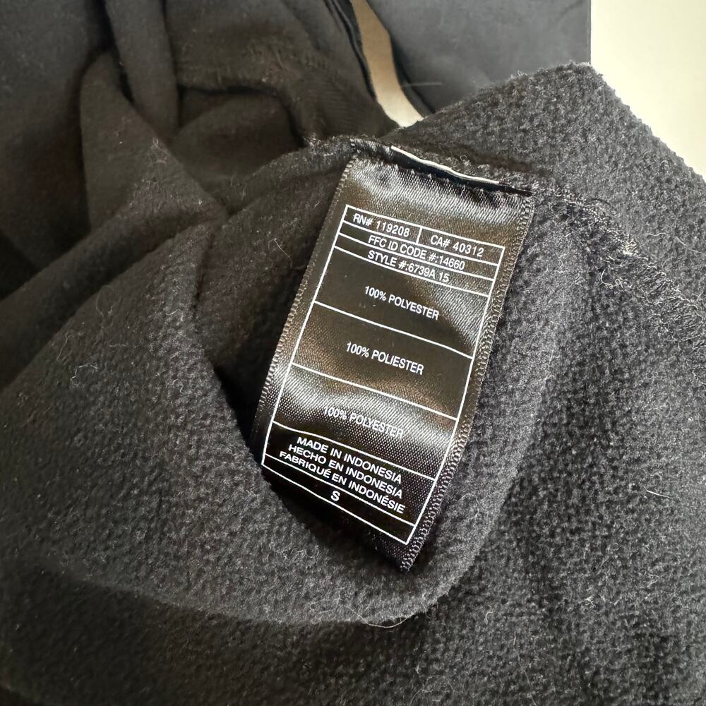 Sacramento Kings Adidas Jacket Black Gray Full Zip Fleece Climawarm Small - Picture 7 of 11